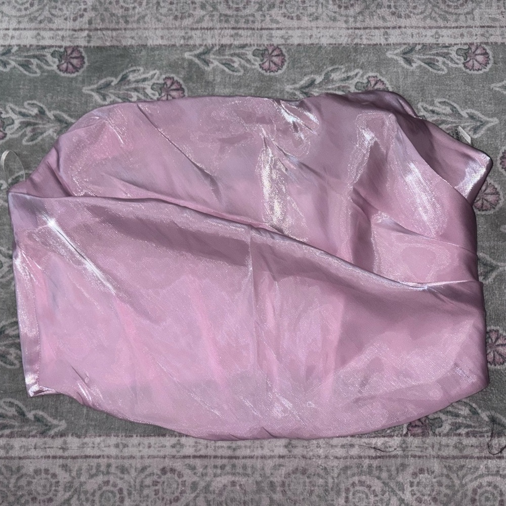 NWT Forever 21 Shimmer Corset Tube Top